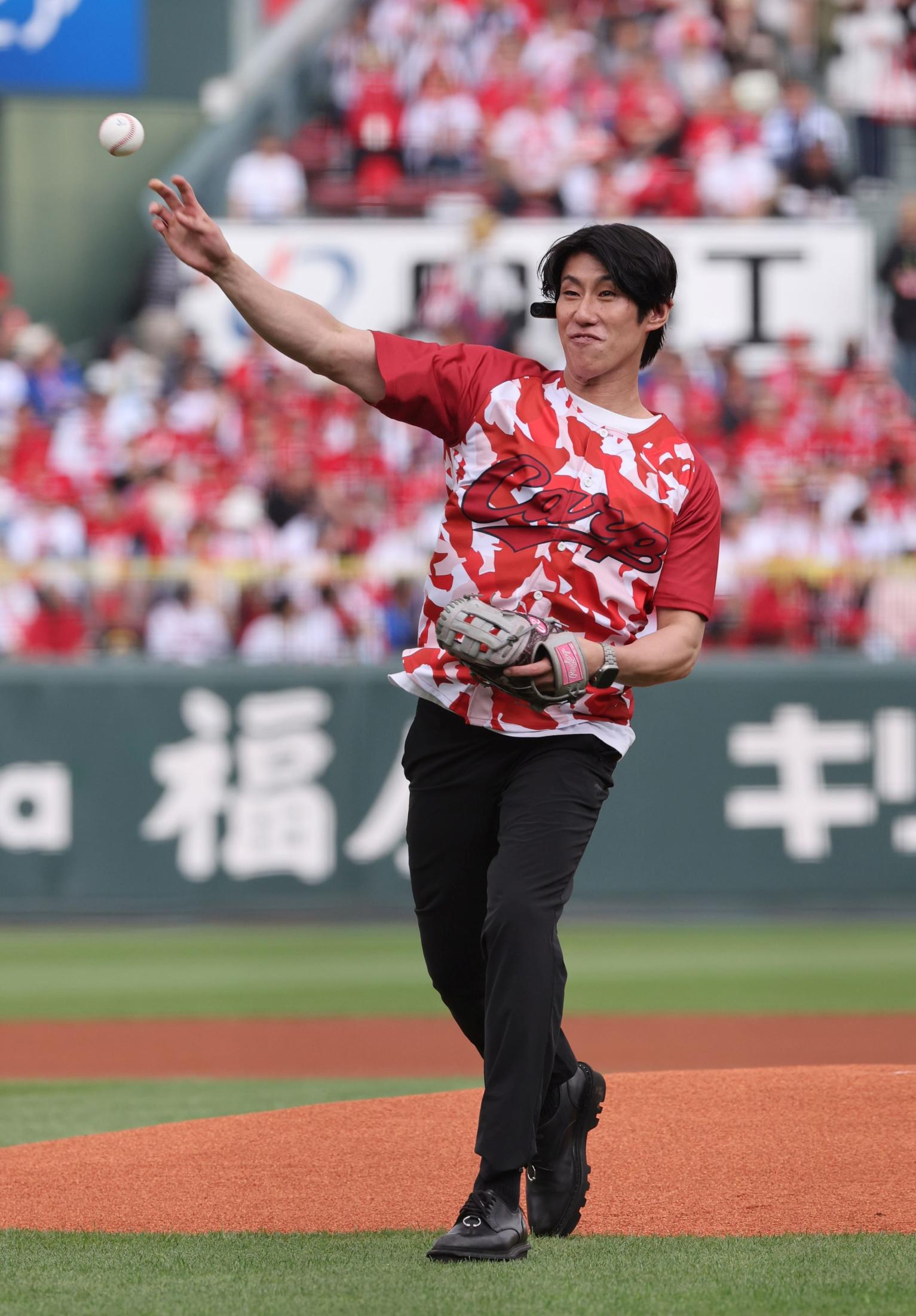 広島東洋カープ 中田廉 HＱユニフォーム Φ美品 CARP 広島カープ #34 中田廉 ハイクオリティユニフォーム