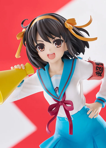 POP UP PARADE 涼宮ハルヒ L size」8月発売。「超監督」姿のハルヒが